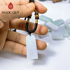 Mặt dây chuyền cẩm thạch - Mặt dây chuyền vô sư bài phỉ thúy type A - Ngọc Quý