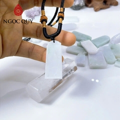 Mặt dây chuyền cẩm thạch - Mặt dây chuyền vô sư bài phỉ thúy type A - Ngọc Quý