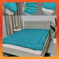 Topper Nệm Trải Sàn Lông Vũ Nhân Tạo Cao Cấp Mềm Mịn Mát Topper Nệm Đa Năng Bông Microfiber Chuẩn Khách Sạn