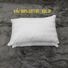 Ruột Gối Nằm Lông Vũ Microfiber Cao Cấp VUA GỐI Deluxe Pillow Gối Lông Vũ Nhân Tạo Êm Ái Kháng Khuẩn Chuẩn Khách Sạn