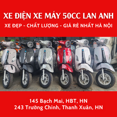 Xe ga 50cc Saki Milano đèn tròn 2025