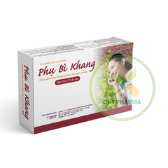 Phụ Bì Khang hỗ trợ giảm triệu chứng mề đay, mẫn ngứa, dị ứng (Hộp 3 vỉ x 10 viên)