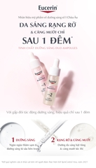 Tinh chất dưỡng sáng, căng mướt sau 1 đêm Eucerin Even Radiance Duo Ampoules (Hộp 2 chai x15ml)