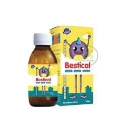 Bestical bổ sung Canxi, vitamin D3, K2 hỗ trợ xương răng chắc khỏe (Chai 120ml)