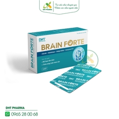 Brain Forte DHT tăng tuần hoàn máu não (Hộp 3vỉ x10 viên)