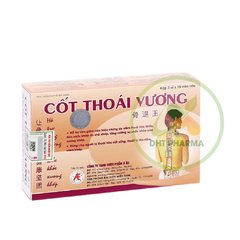 Cốt Thoái Vương Hỗ trợ tăng cường sự chắc khỏe xương khớp (Hộp 3vỉ x10 viên)
