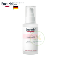 Gel cấp ẩm và dưỡng sáng da Eucerin Even Radiance Water Gel Moisturizer (Chai 50ml)