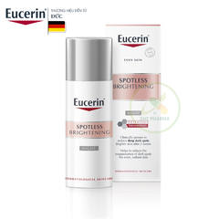 Kem dưỡng đêm giảm thâm nám & sáng da Eucerin Spotless Brightening (Chai 50ml)