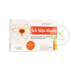 Ích Niệu Khang hỗ trợ giảm tiểu đêm, tiểu nhiều lần, tiểu són, tiểu không tự chủ (Hộp 80 viên)