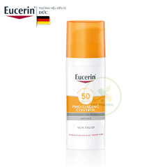 Kem chống nắng ngăn ngừa lão hóa Eucerin Sun Photoaging Control SPF 50+ (Chai 50ml)