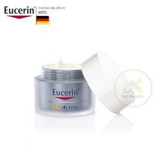 Kem dưỡng da ban đêm giảm nếp nhăn Eucerin Q10 Active Night Care (Lọ 50ml)