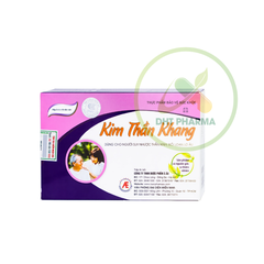 Kim Thần Khang tăng cường lưu thông, giúp dưỡng tâm an thần (Hộp 3vỉ x10viên)