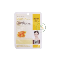 Mặt nạ giấy Dermal Hàn Quốc tinh chất collagen và chiết xuất tự nhiên (Gói 1 miếng)