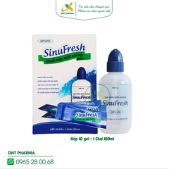 Muối rửa mũi xoang Sinufresh Cát Linh bảo vệ, vệ sinh khoang mũi