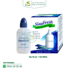 Muối rửa mũi xoang Sinufresh Cát Linh bảo vệ, vệ sinh khoang mũi