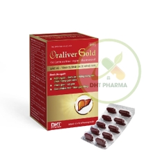 Oraliver Gold bổ gan, thanh nhiệt, giải độc gan, giảm dị ứng, mẩn ngứa (Hộp 60 viên)