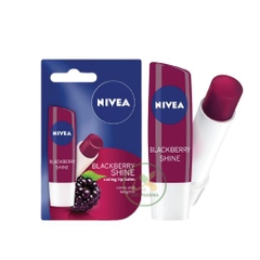 Son dưỡng môi Nivea Caring Lip Balm cho môi mềm mượt, sắc hồng tự nhiên