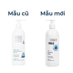 Nhũ tương ZIAJA dưỡng ẩm mượt da toàn thân Med Atopic Skin Dermatological Formula Body Lotion Nourishing