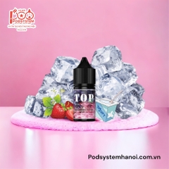 Strawberry Kiwi Fruit Yogurt (Sữa chua dâu kiwi lạnh) TOP Salt 30ML