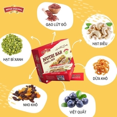 Hộp thanh dinh dưỡng trái cây và hạt - Minh Dương