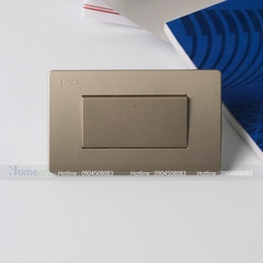 mặt ba công tắc sezi xl mầu vàng