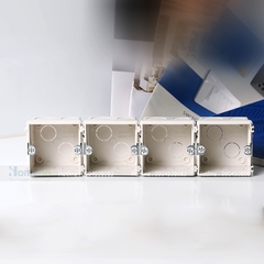 Đế vuông âm simon ghép 4