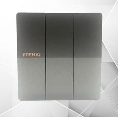 Bộ công tắc ba 2 chiều, màu xám EE-203-GR