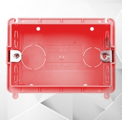 Đế âm chữ nhật màu đỏ – MB-R (Đ)