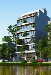 Công trình Mr Hùng 53-55 Trịnh Công Sơn, Phường Nhật Tân, Quận Tây Hồ, Hà Nội