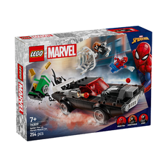 Bộ Mô Hình LEGO SUPERHEROES Spider-Man vs. Venom Muscle Car #76309