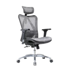 Ghế công thái học Sihoo M57 Lưng Đen Lưới Xám