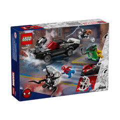Bộ Mô Hình LEGO SUPERHEROES Spider-Man vs. Venom Muscle Car #76309