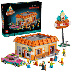 Bộ Mô Hình Cửa Hàng Burger Krusty Burger LEGO Icons The Simpsons #10352