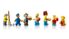 Bộ Mô Hình Cửa Hàng Burger Krusty Burger LEGO Icons The Simpsons #10352