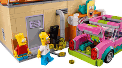 Bộ Mô Hình Cửa Hàng Burger Krusty Burger LEGO Icons The Simpsons #10352