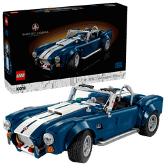 Bộ Mô Hình Siêu xe đua cổ điển LEGO Icons Shelby Cobra 427 S/C #10357