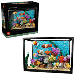 Bộ Mô Hình Hồ Cá Nhiệt Đới LEGO Icons Tropical Aquarium #10366