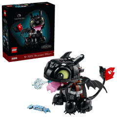Bộ Mô Hình Rồng Răng Sún LEGO Icons How to Train Your Dragon Toothless #10375