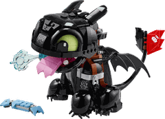 Bộ Mô Hình Rồng Răng Sún LEGO Icons How to Train Your Dragon Toothless #10375