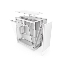 Vỏ Case Máy Tính NZXT H7 Flow RGB 2024 Thùng Máy ATX/Mid-Town