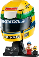 Mô Hình Lắp Ráp LEGO Mũ Bảo Hiểm Ayrton Senna F1 #43024