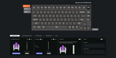 Bàn phím cơ không dây Keychron Q1 HE Carbon Black RGB Knob Hotswap (Gateron 2.0 Magnetic Sw)