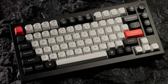 Bàn phím cơ không dây Keychron Q1 HE Carbon Black RGB Knob Hotswap (Gateron 2.0 Magnetic Sw)