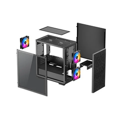 Vỏ máy tính Deepcool MATREXX 40 3FS