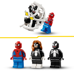Bộ Mô Hình LEGO SUPERHEROES Spider-Man vs. Venom Muscle Car #76309