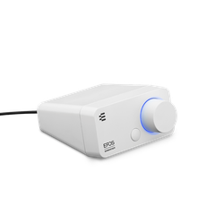 EPOS GSX300 White - DAC, Sound Card thưởng thức âm thanh stereo 2 kênh và đa kênh 7.1