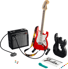Bộ Mô Hình LEGO Ideas Đàn Guitar Fender Stratocaster #21329