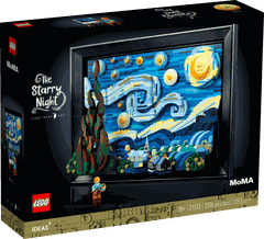 Bộ Mô Hình LEGO Ideas Tranh Đêm Đầy Sao Vincent van Gogh #21333