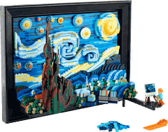 Bộ Mô Hình LEGO Ideas Tranh Đêm Đầy Sao Vincent van Gogh #21333