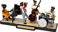 Bộ Mô Hình LEGO Ideas Ban Nhạc Tứ Tấu Jazz Quartet #21334